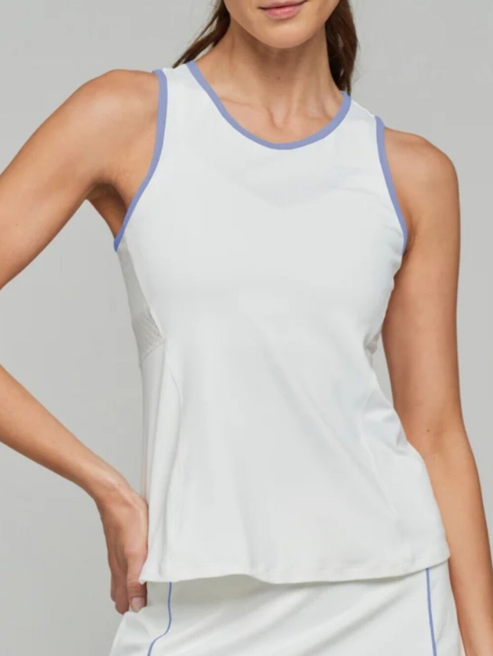 LIJA Spice Tank White/Iris, size M